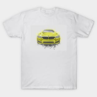 Sports Car Illustration T-Shirt